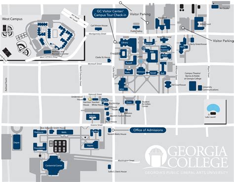 georgia state campus map